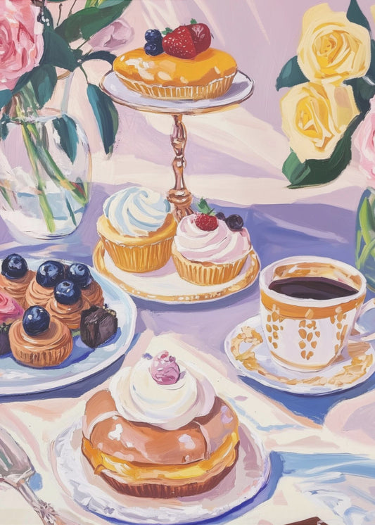 Desserttisch | Leinwand