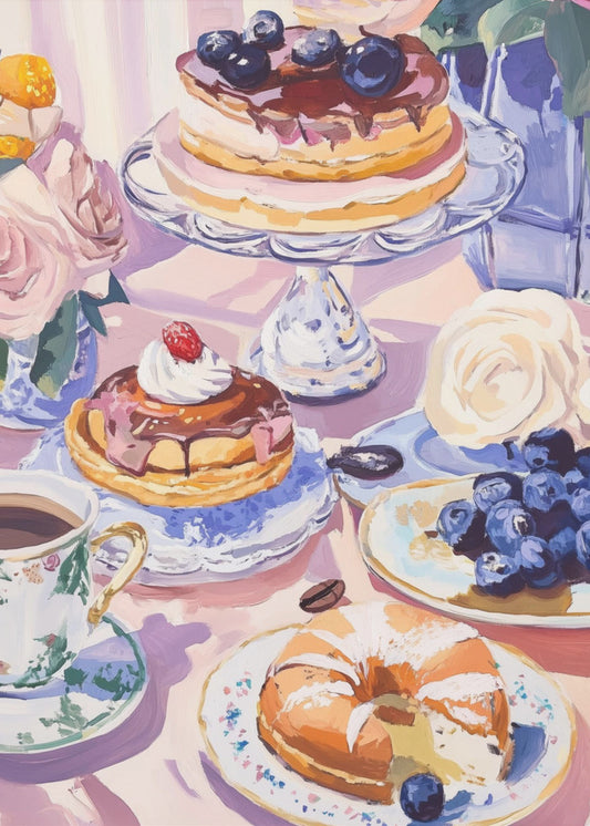Dessert-Café | Leinwand