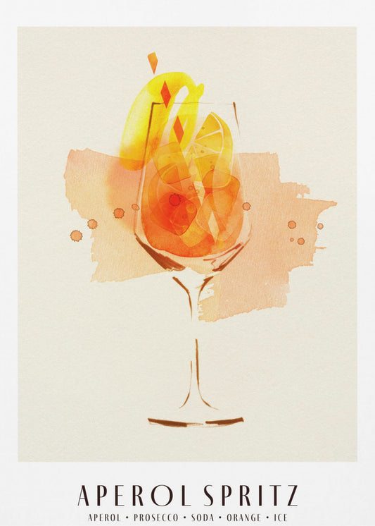 Aperol Spritz | Leinwand