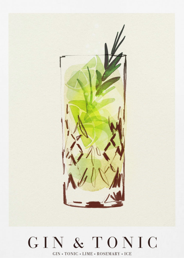Gin Tonic | Leinwand