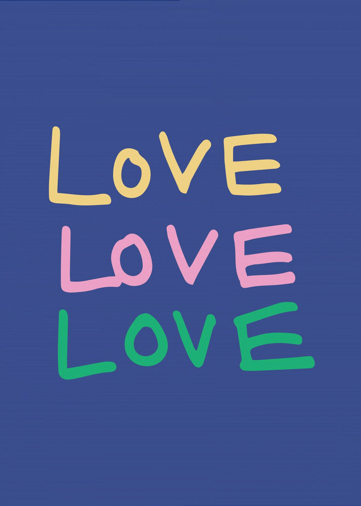 Liebe Liebe Liebe 1 | Leinwand