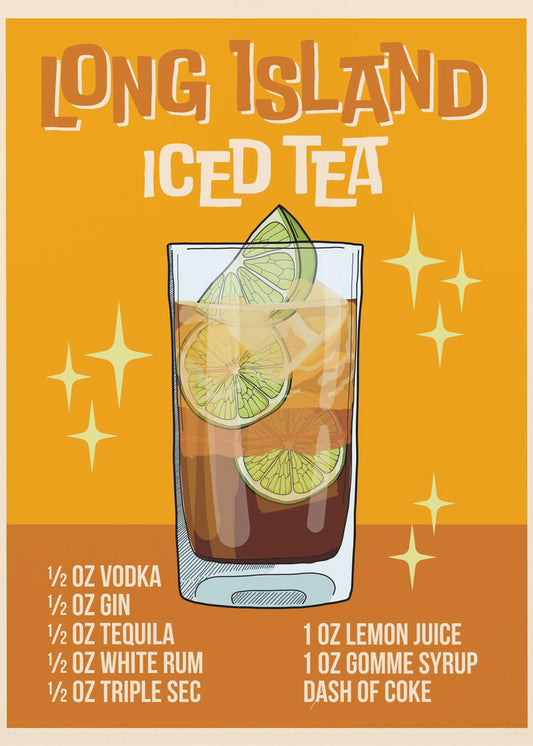 Long Island Eistee | Leinwand