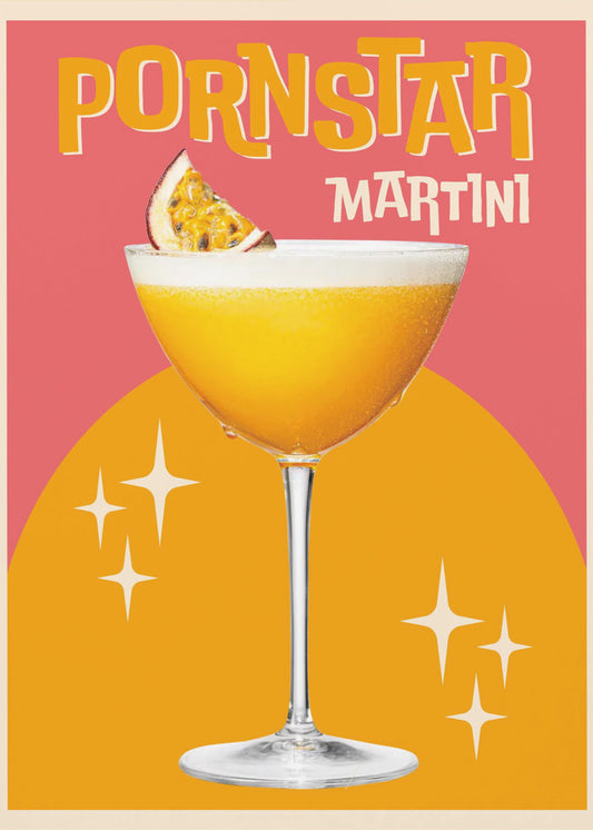 Pornostar Martini | Leinwand