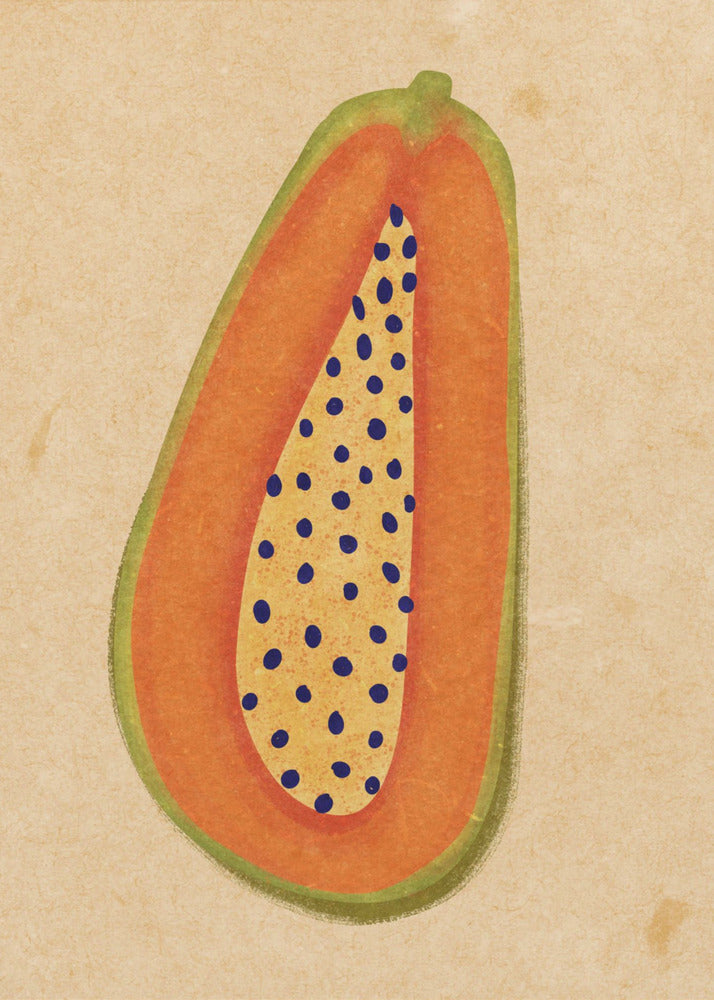 Simple papaya | Canvas