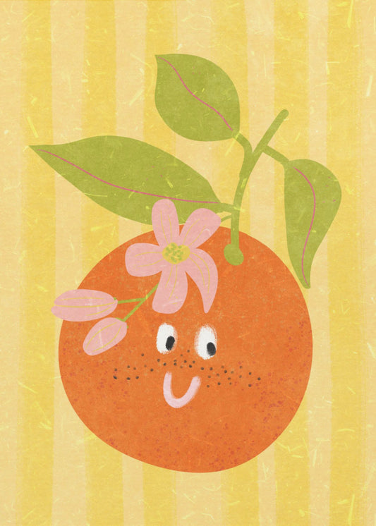 Hallo Orange | Leinwand