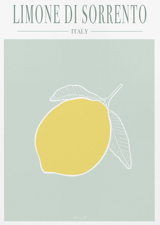 Limone Di Sorrento | Leinwand
