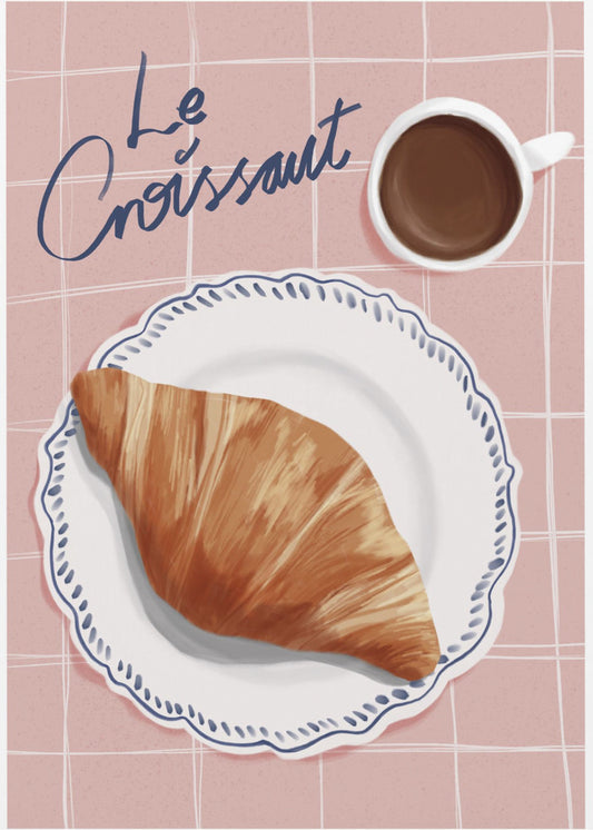 Le Croissant | Leinwand