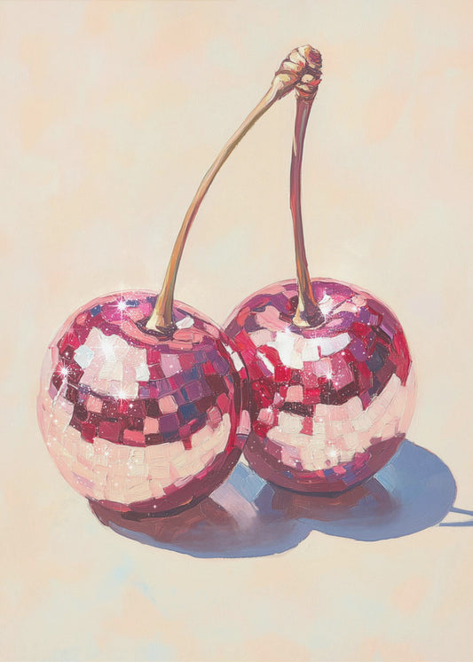 Disco Cherries | Poster