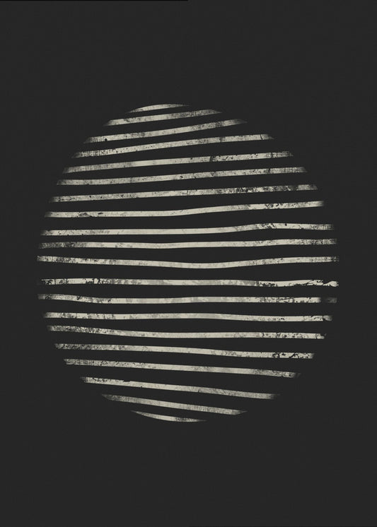 Mitternachtswind-Abstraktion | Leinwand