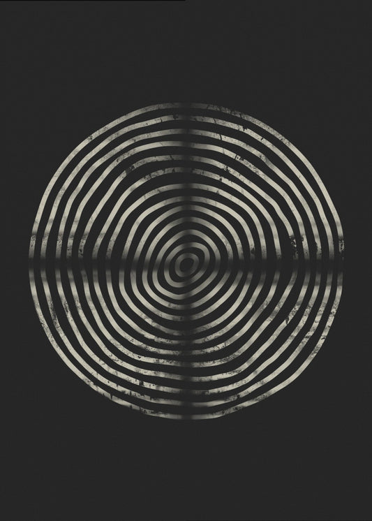 Die Nachtschicht-Abstraktion | Poster