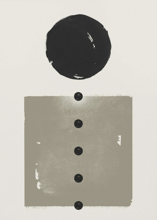 Mutterfigur Abstraktion | Poster