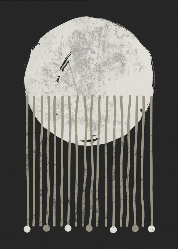 Die Abenddämmerung Abstraktion | Poster
