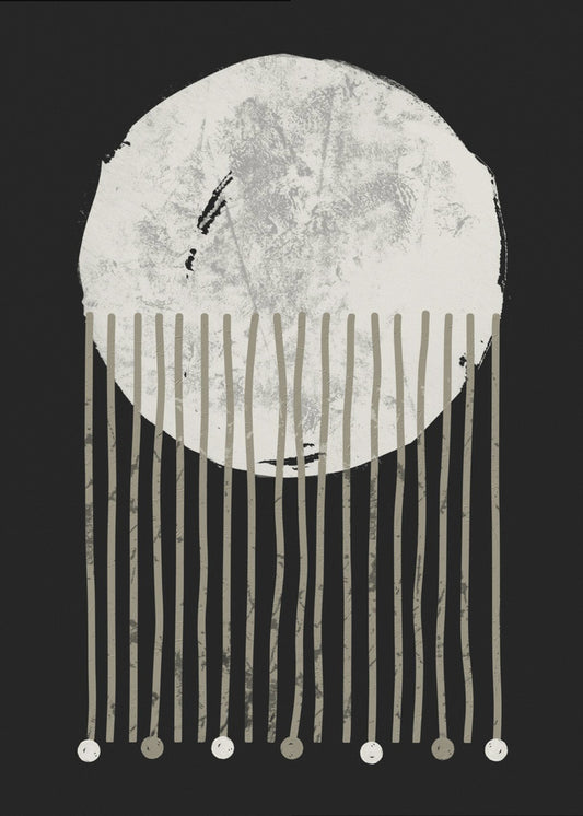 Die Abenddämmerung Abstraktion | Poster