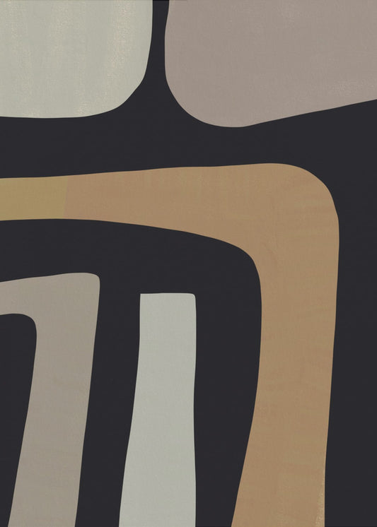 Geschwungene Wege | Poster