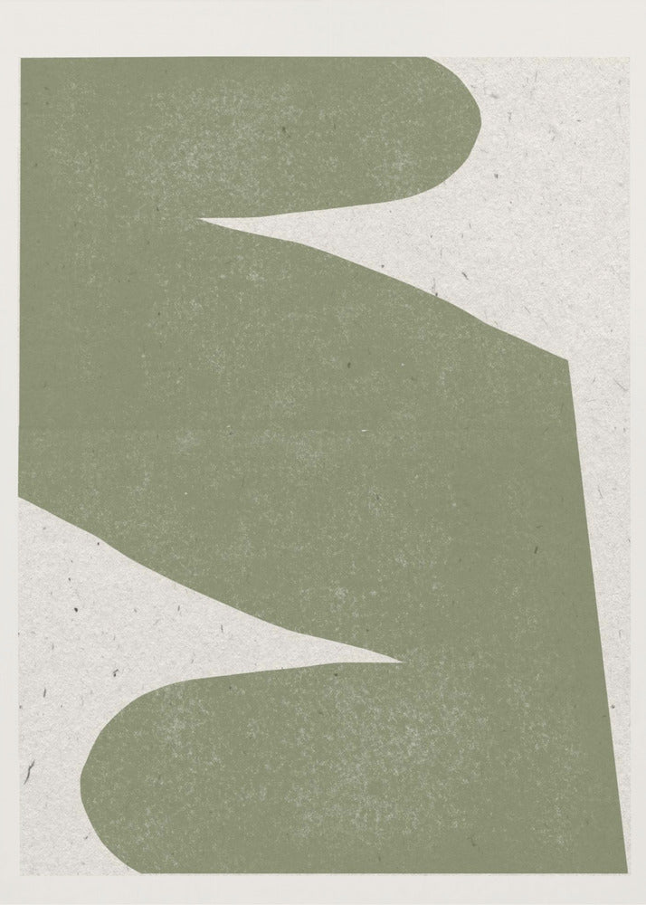 Sanfter grüner Fluss | Poster