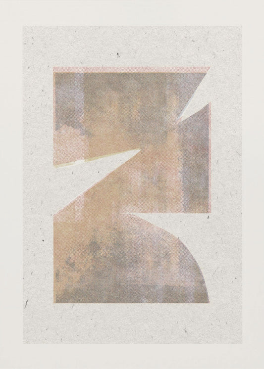 Geometrische Echos | Leinwand
