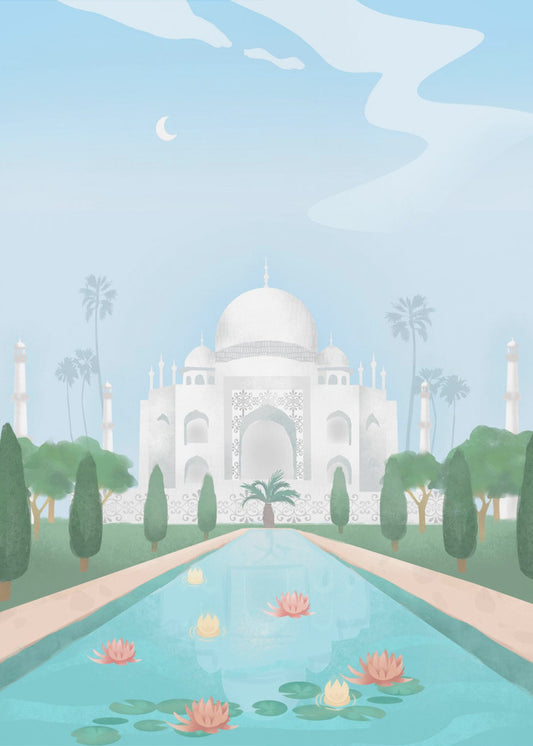 Taj Mahal, Indien | Poster