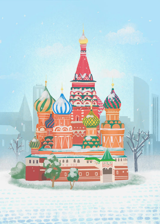 Moskau | Leinwand