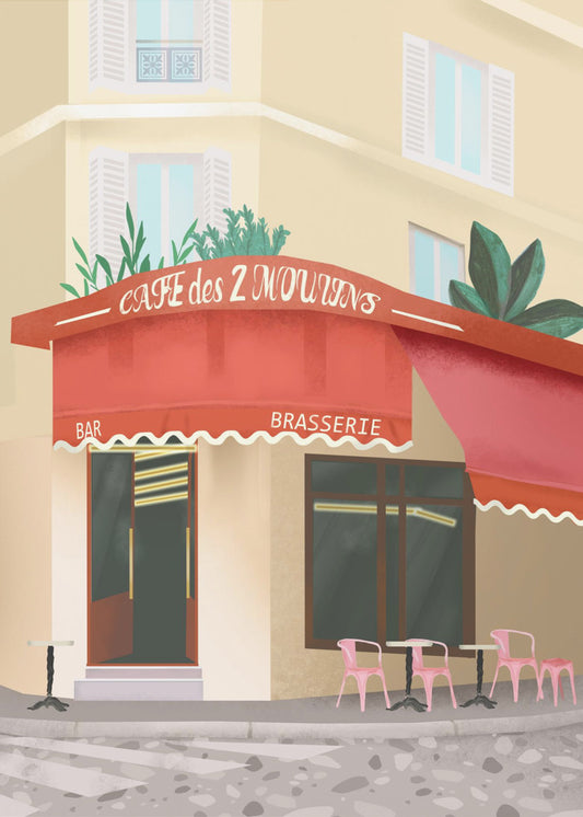 Café De Paris | Leinwand