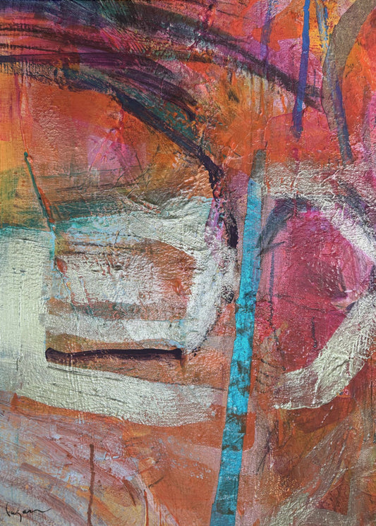 Wirbel der Lebendigkeit | Leinwand