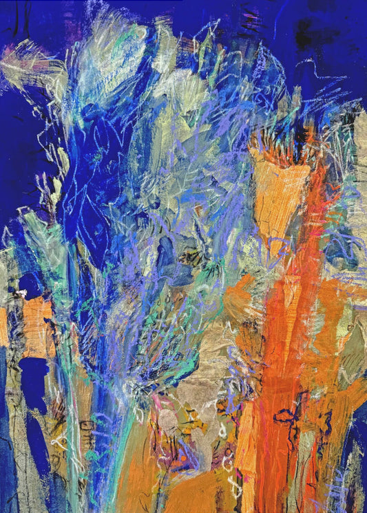 Bunte Traumlandschaft | Leinwand
