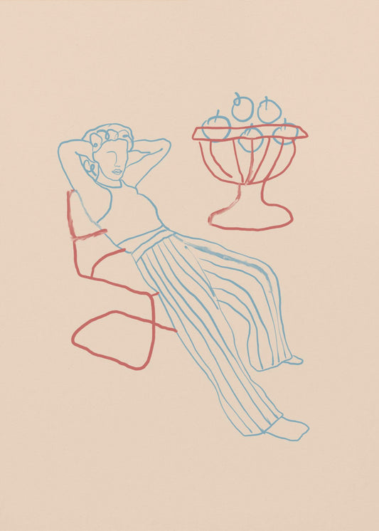 Relaxed Lines | Poster