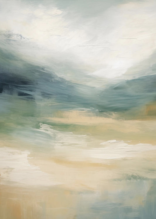 Misty Mountain Dreams | Canvas