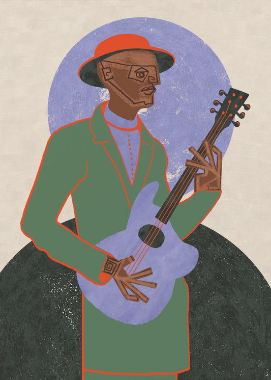 MUSIKER GUY XII | Leinwand