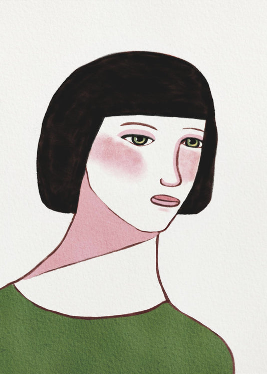 Junge Dame | Leinwand