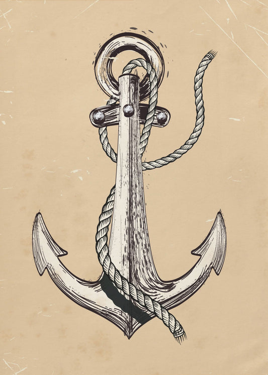Nautical Anchor Tale | Canvas