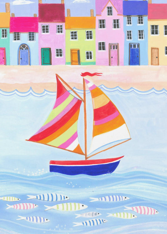 Das Fischerboot | Poster