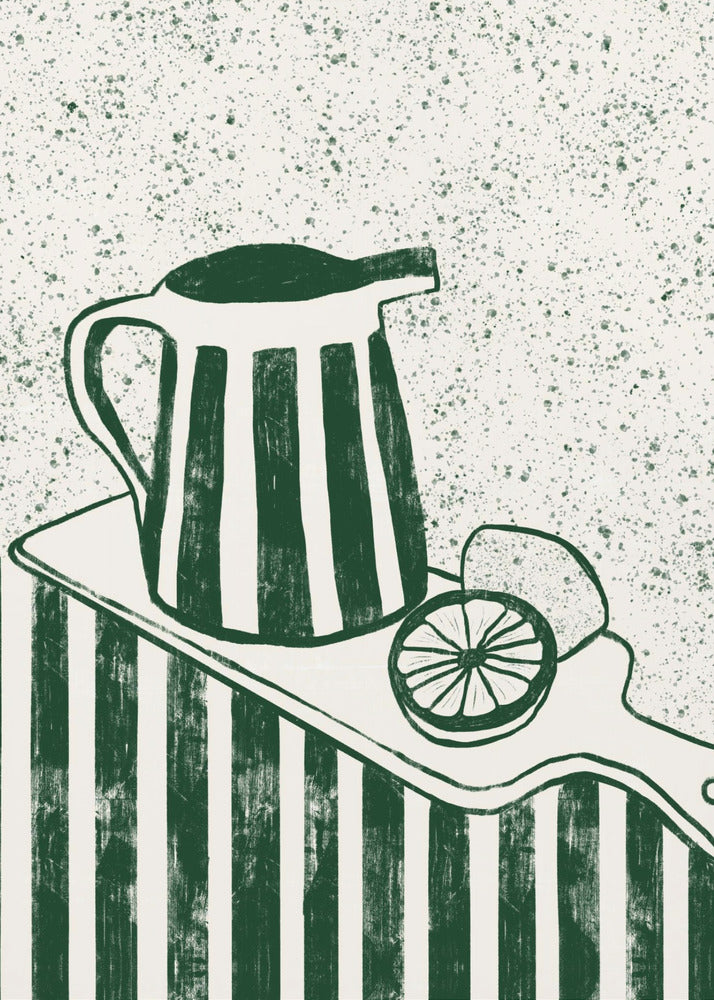 GRÜN SERVIERT | Poster