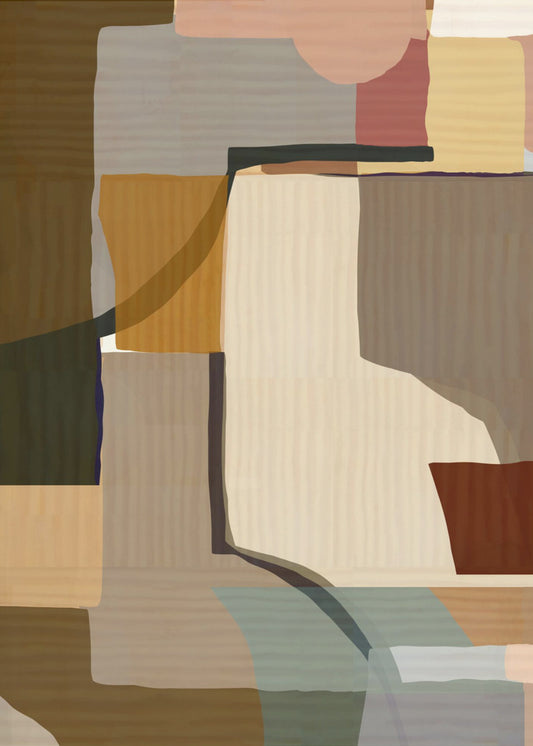 Learning Love Abstract 1 | Leinwand