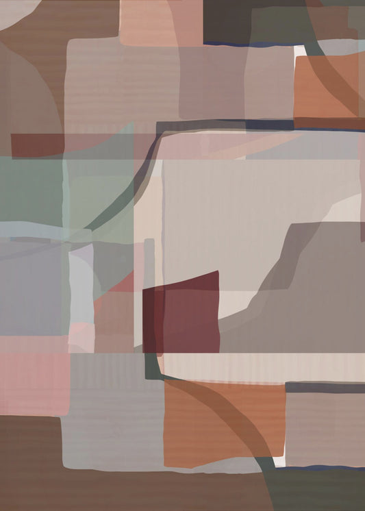 Learning Love Abstract 2 | Leinwand
