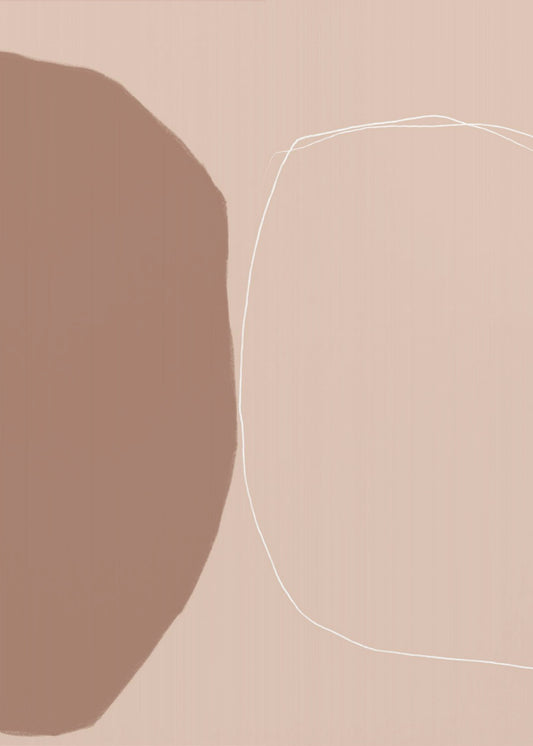 Minimalistische geometrische Formen | Leinwand