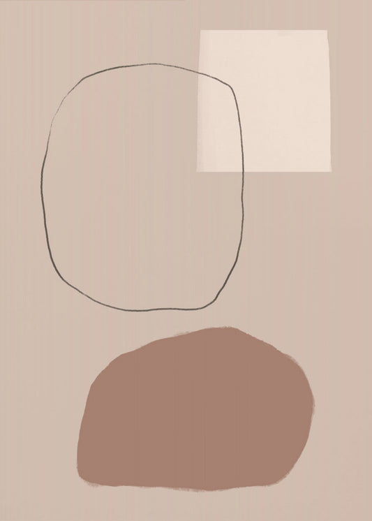 Einfache geometrische Formen | Leinwand