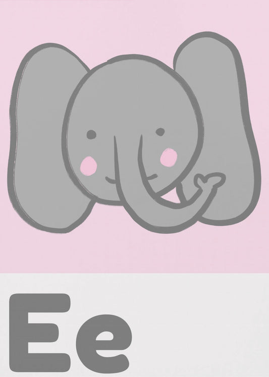 Süßer Elefant | Leinwand