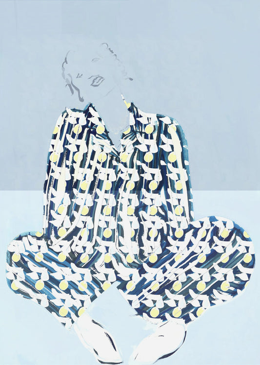Pyjama-Frau 1 | Poster