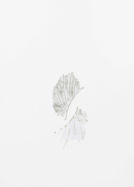 Minimale Blätter | Poster