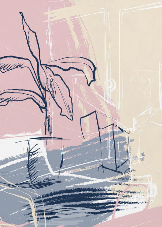 Innenraumstudien I | Leinwand