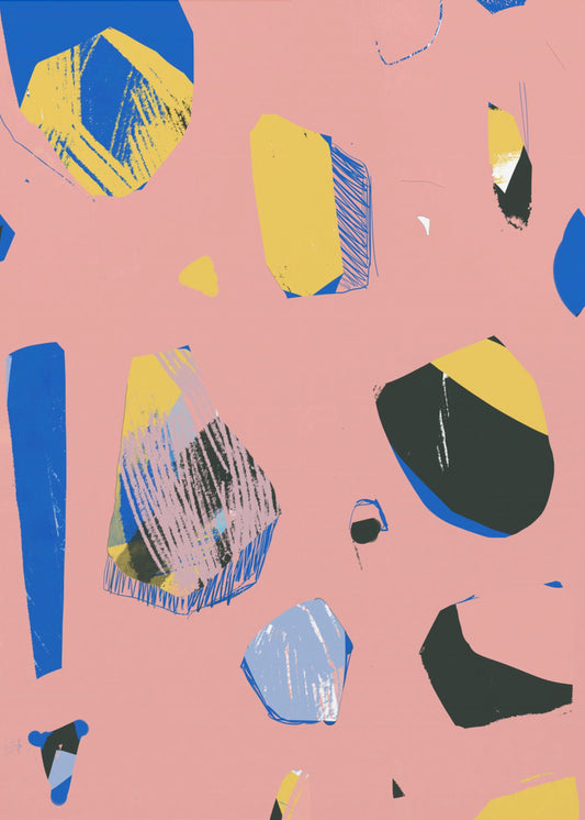 Felsen Pink | Poster