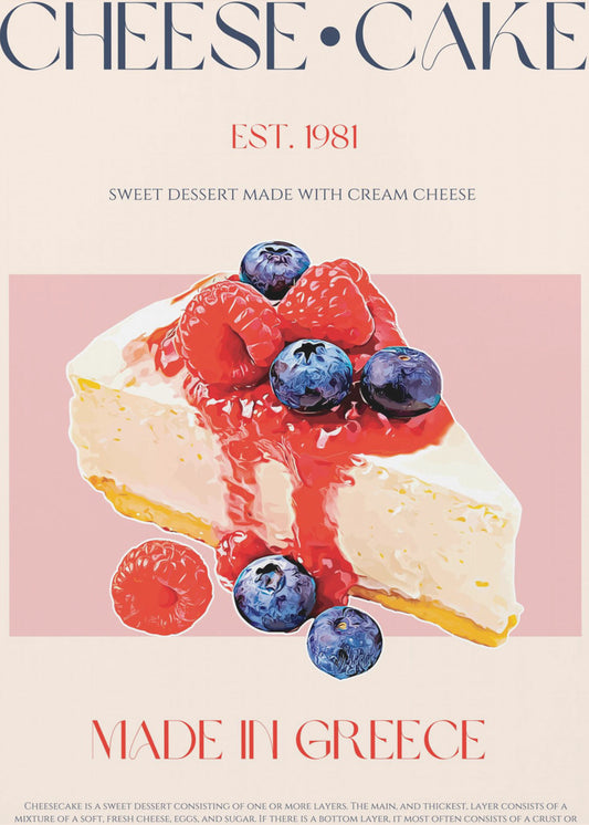Griechisches Dessertglück | Leinwand