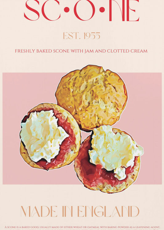 English Scone Delight | Canvas