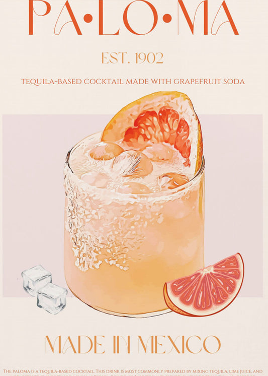 Tequila Sunrise Schluck | Leinwand