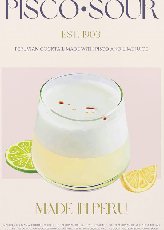 Pisco Delight | Leinwand