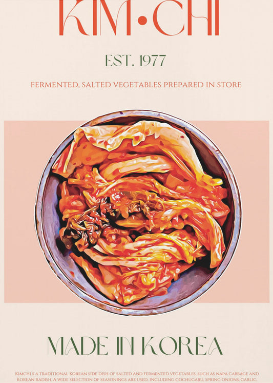 Koreanischer Kimchi-Genuss | Poster