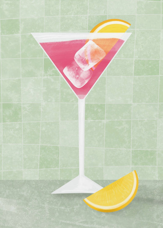 Pink coctail | Poster