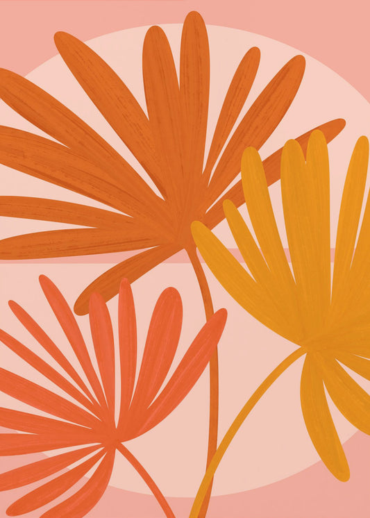 Autumn Palms | Canvas