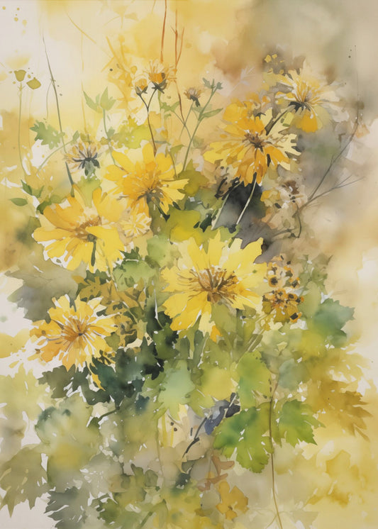 Sommerblumen Nr. 3 | Leinwand