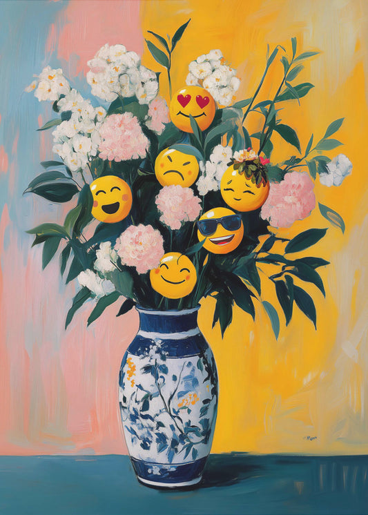 Blumen-Emojis | Poster
